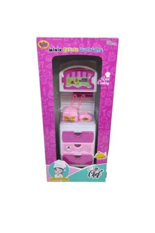Çekmeceli Ve Dolaplı Mini Mutfak Seti