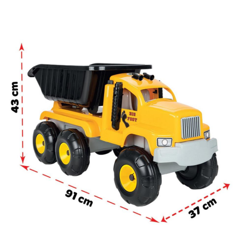 Pilsan Big Foot Kamyon - Büyük Boy Oyuncak Kamyon