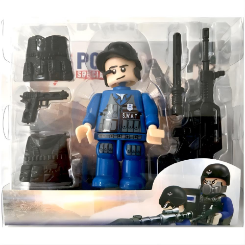 Özel Kuvvetler Mini Polis Lego Figür Seti