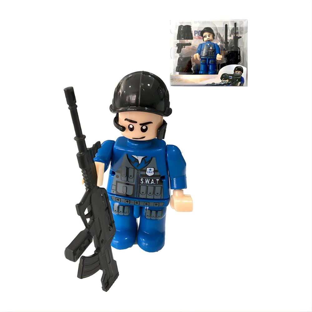 Özel Kuvvetler Mini Polis Lego Figür Seti