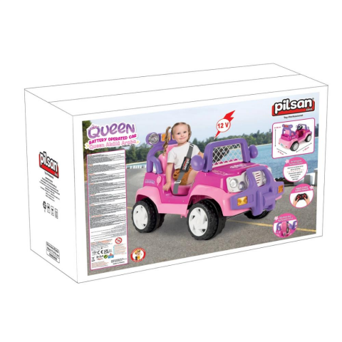 Queen Akülü Araba 12v Kumandalı Jeep
