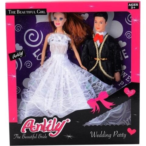 Anlily Gelin Damat Bebek Set