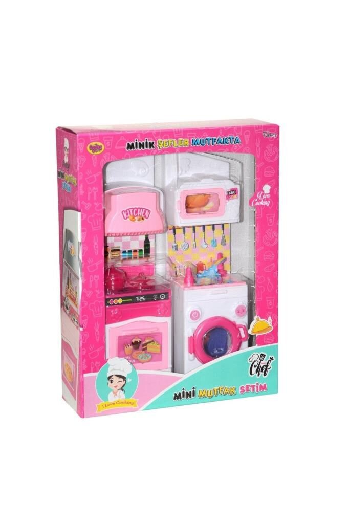 Minik Şefler Mutfakta-fırın Ve Çamaşır Makinesi 2'li