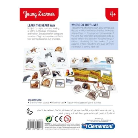 Clementoni Education Young Learner Nerede Yaşarlar