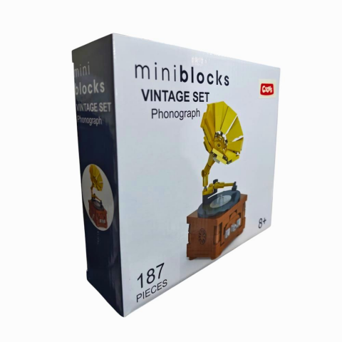 Gramafon Yapı Blokları 187 Parça Lego