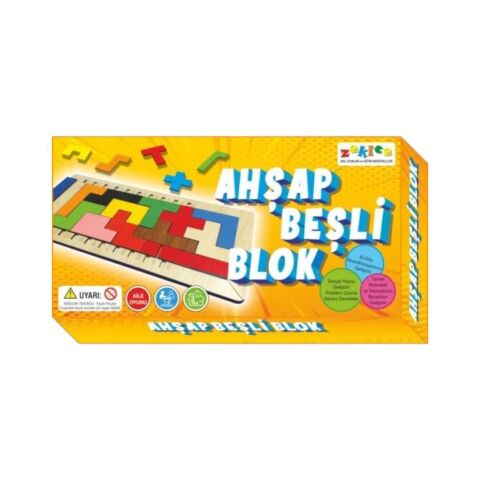 Beşli Penta Blok Katamino Akıl Ve Zeka Oyunu