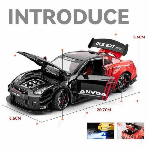 Nissan GTR 1:24 Ölçek Model Araba