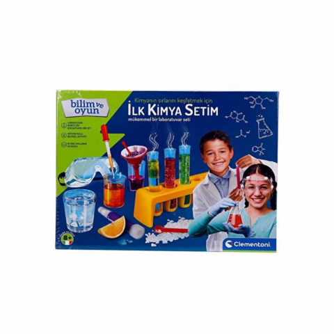Clementoni İlk Kimya Deney Seti 8 Yaş