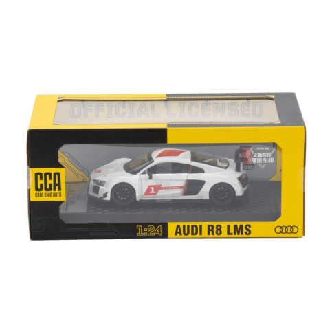 1:24 AUDİ R8 LMS Işıklı Metal Model Araba