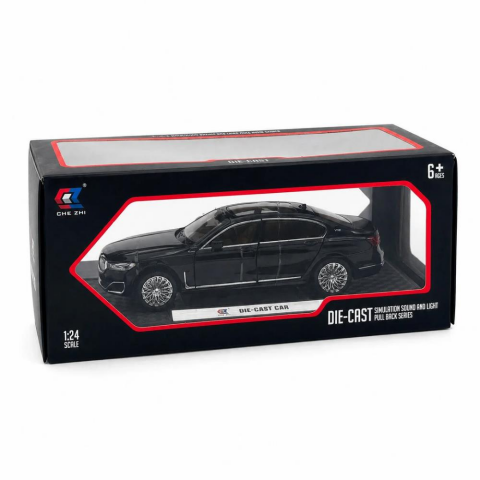 BMW 740 1:24 Metal Model Araba