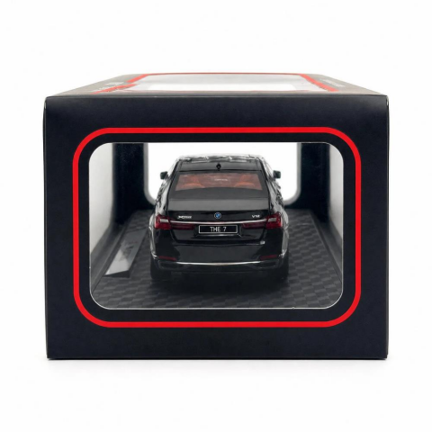 BMW 740 1:24 Metal Model Araba