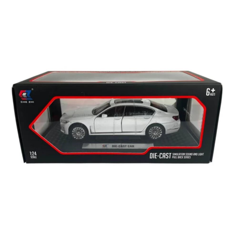 BMW 740 1:24 Metal Model Araba