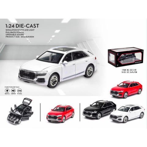 1:24 AUDİ Q8 Metal Model Araba