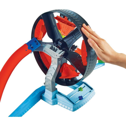 Hot Wheels Dönen Tekerlek Macerası Yarış Seti GJM77