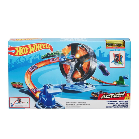 Hot Wheels Dönen Tekerlek Macerası Yarış Seti GJM77