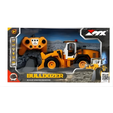 SH 1:18 9 Kanal Alaşım Uzaktan Kumandalı Sprey Dozer 2.4Ghz