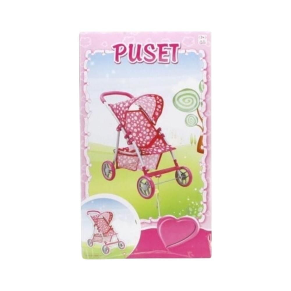 Sunman Tenteli 4 Metal Tekerlekli Puset