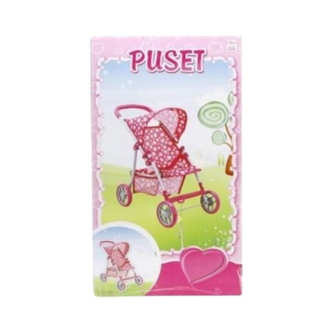 Sunman Tenteli 4 Metal Tekerlekli Puset