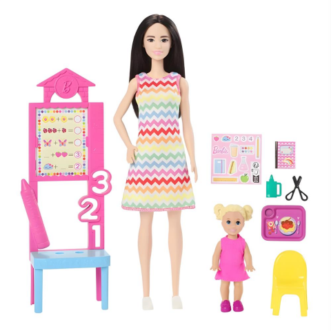 Barbie Bakım Temalı Kariyer Oyun Setleri JCR71