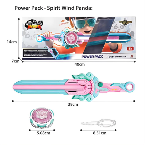 Infinity Nado Güç Paketi Spirit Panda (Ruh Rüzgarı) Panda