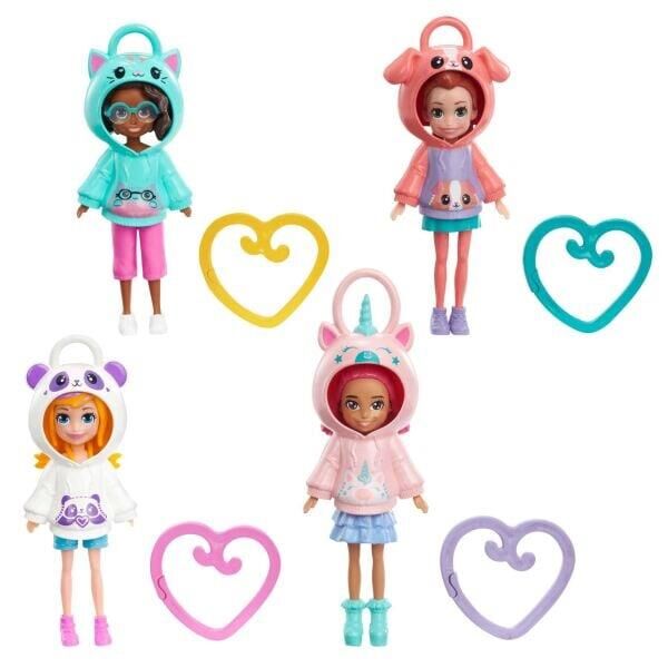 Poly Pocket Kapuşonlu Bebekler  12