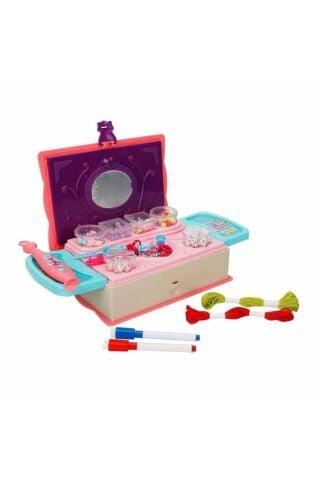 Pretty Pinky 3'ü 1 Arada Boncuk Yapım Seti