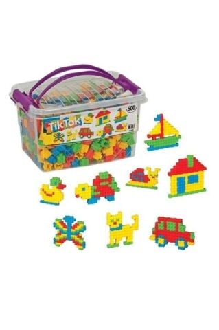 Tik Tak Box 500 Parça Lego Set