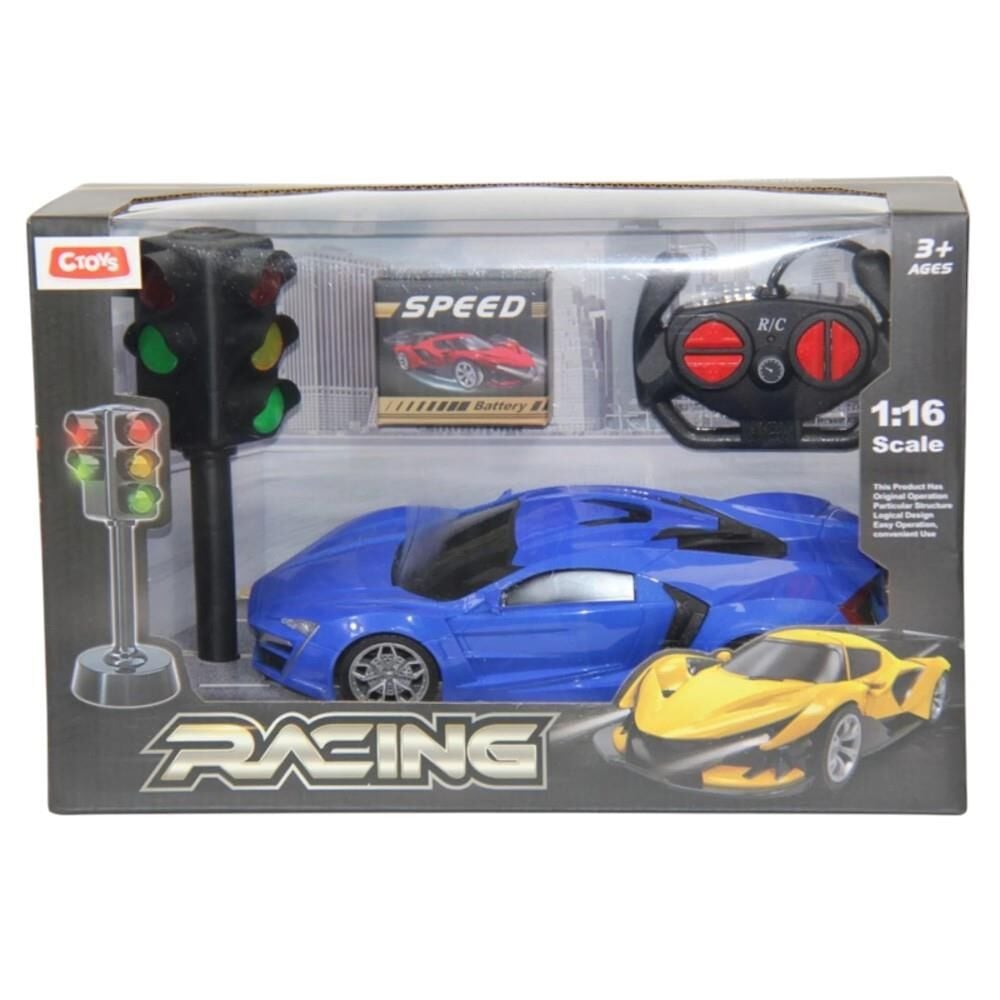 Uzaktan Kumandalı Usb Araba Rc 1:16 Trafik Işıklı