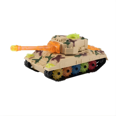 Prestij Oyuncak Kutulu Işıklı Müzikli Paletli Tank WH-3042