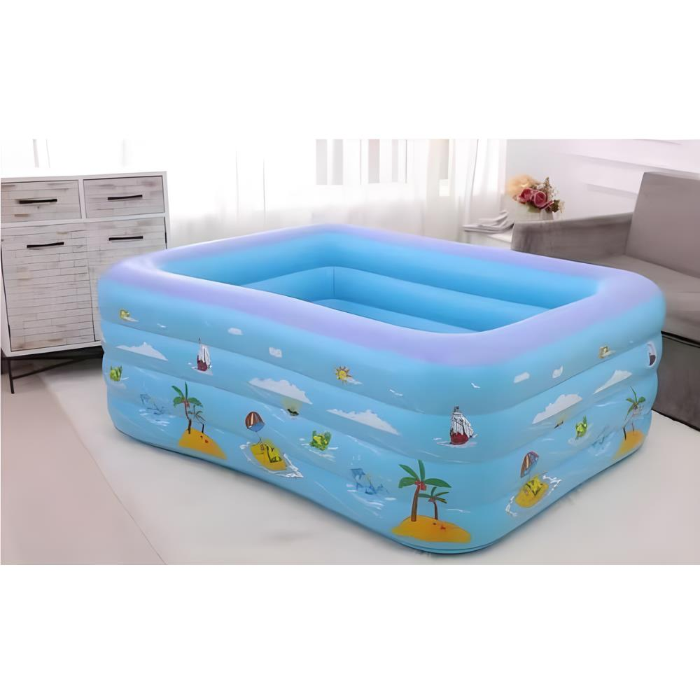 Şişme Tabanlı 210X140X70 cm Jumbo Havuz