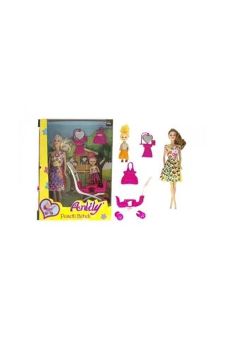 Anlily 2'li Pusetli Bebek