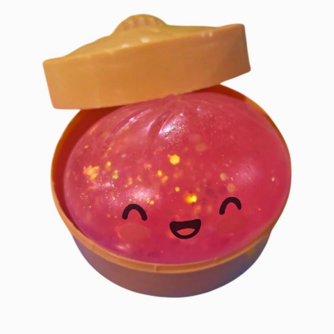 Çin Mantısı Simli Sürpriz Kutu Squishy
