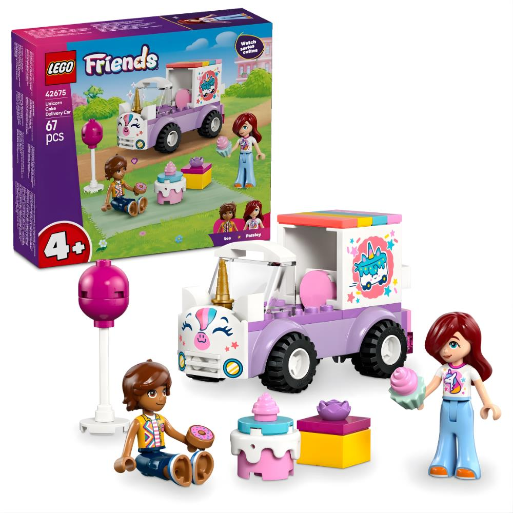 LEGO® Friends Tek Boynuzlu At Pasta Dağıtım Arabası 42675