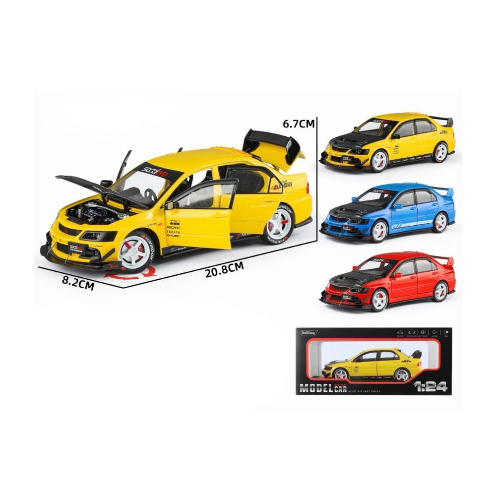 1:24 Mitsubishi EV 9 Metal Model Araba
