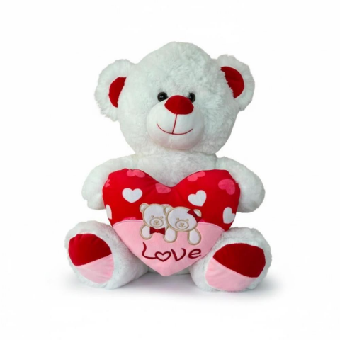 Peluş 45 Cm Ayı Kalpli