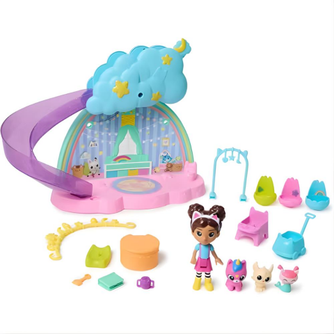 Gabby's Dollhouse Kitty Care Ear Purrfect Playroom
