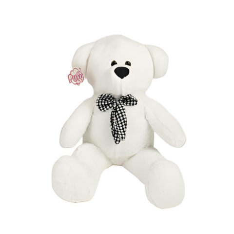 Peluş 100 Cm Kurdelalı Ayı