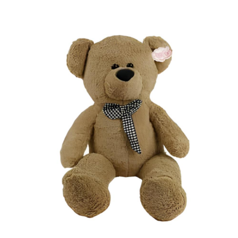 Peluş 100 Cm Kurdelalı Ayı