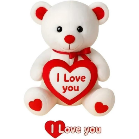 Peluş 40 Cm I Love Ayılar