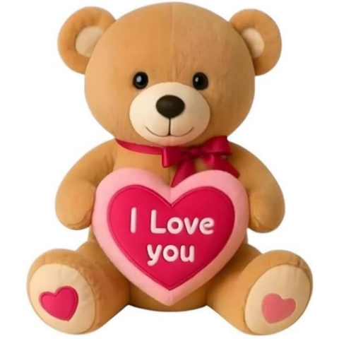Peluş 40 Cm I Love Ayılar
