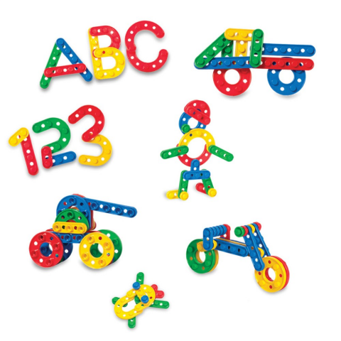 Clikclack Box Eğitici Şekiller 192 Parça