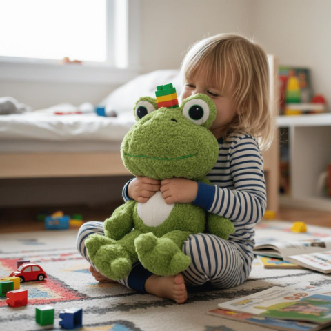 Peluş 50 Cm Kurbağa