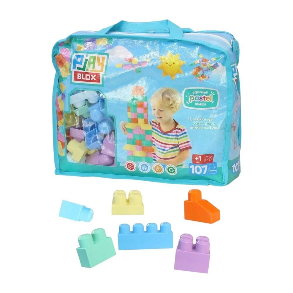 Play Blox Pastel 107 Parça Çantalı Lego