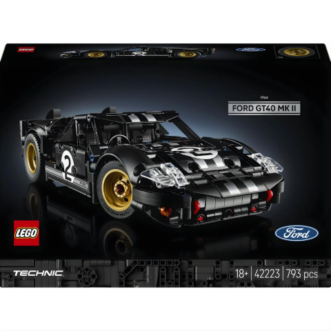 LEGO® Technic™ 1966 Ford GT40 MKII Yarış Arabası 42223