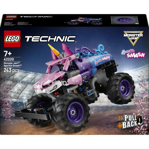 LEGO® Technic Monster Jam™ Sparkle Smash™ Çek–Bırak 42220