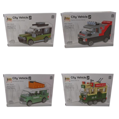 Displayde Kutulu Bricks Lego 8 Asorti
