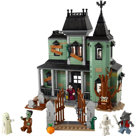LEGO® Creator 3'ü 1 Arada Hayaletli Köşk Oyuncak Ev Yapım Seti 31167