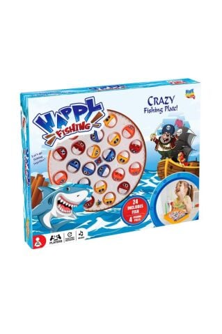 Pilli Müzikli Balık Tutma Oyunu Baby Shark Sarkılı Happy Fishing. Eğitici Balık Yakalama Oyunu.