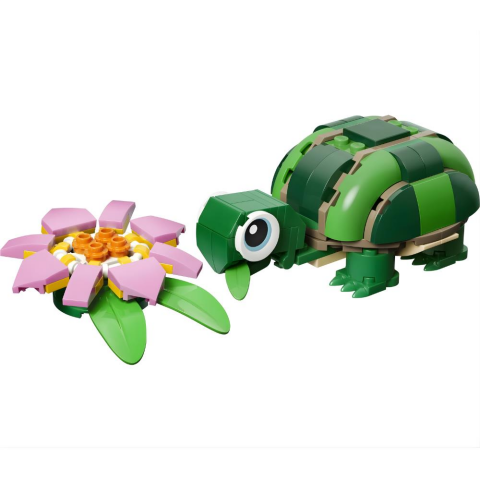 LEGO® Creator 3’ü 1 Arada Kaplumbağa ile Nilüfer Çiçeği 31377