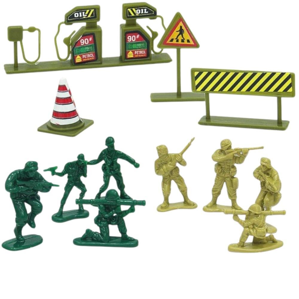 Poşetli Küçük Askeri Trafik Seti